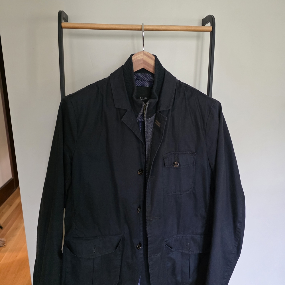 Ted Baker Navy Lightweight Jacket